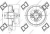 DJ PARTS BR1080 Brake Drum